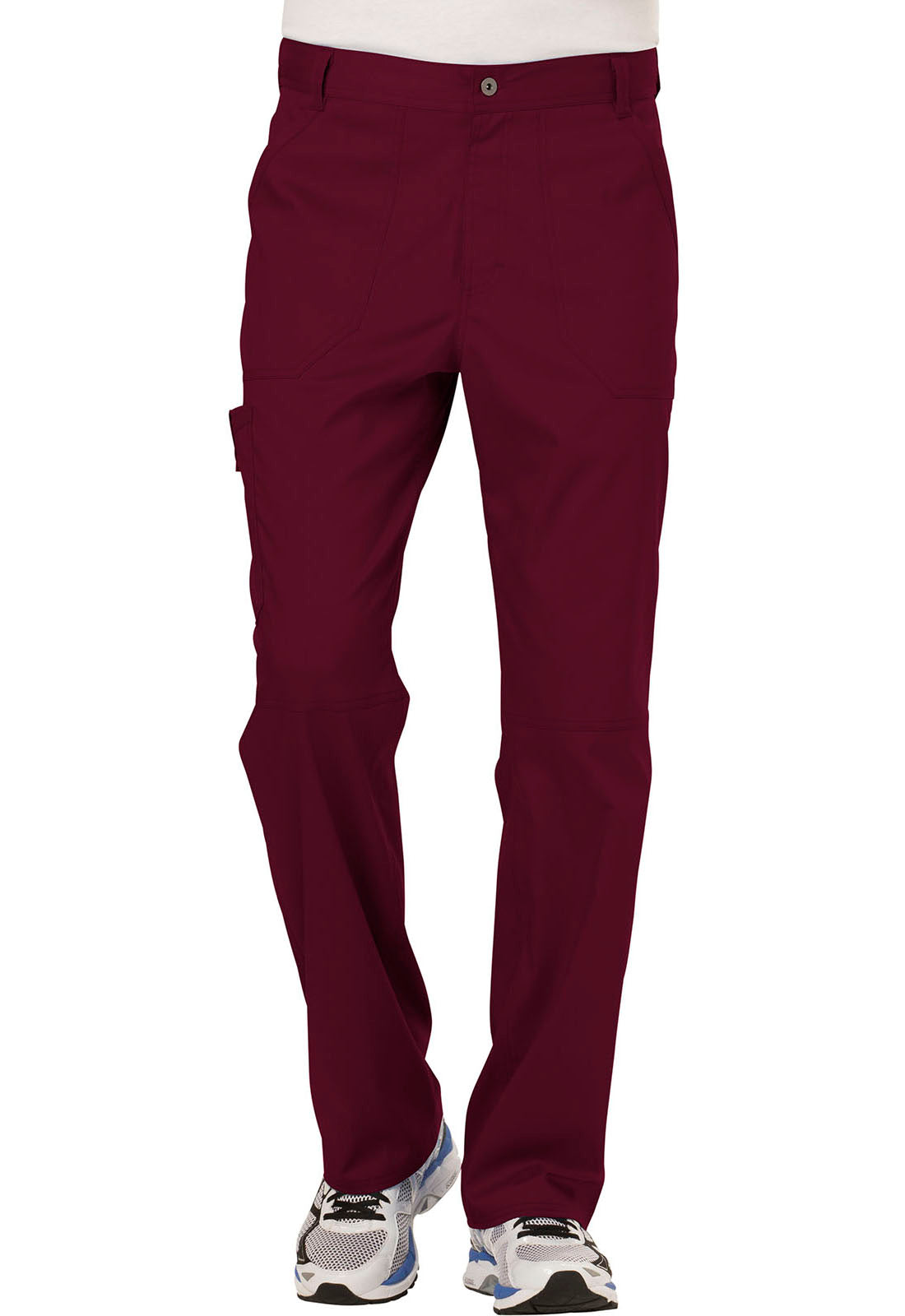 Men's Fly Front Pant - Wine